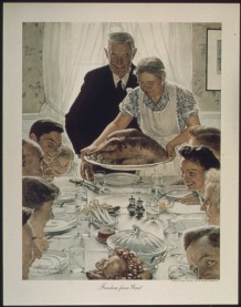 Freedom From Want (1942, Norman Rockwell)